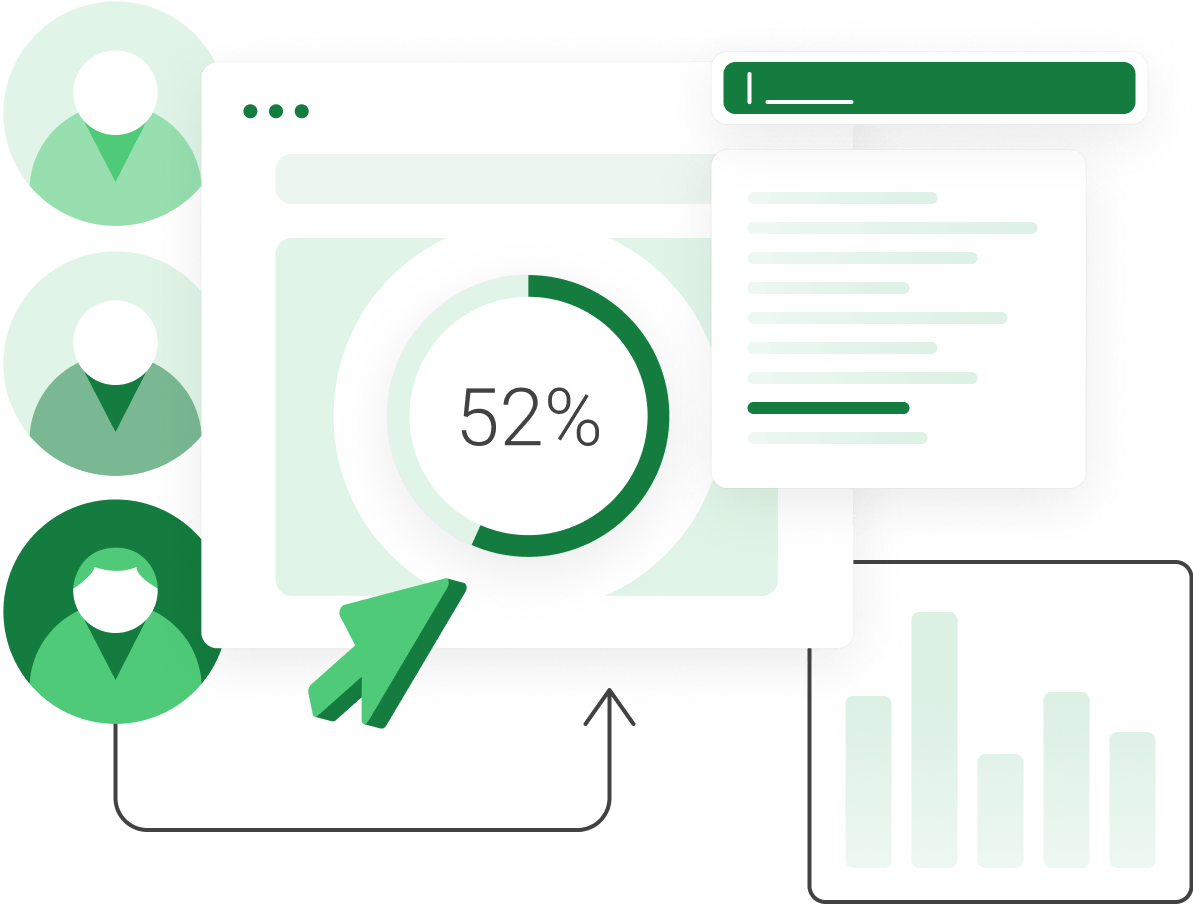Pick the keywords you'd like to rank for. Monitor competitors.