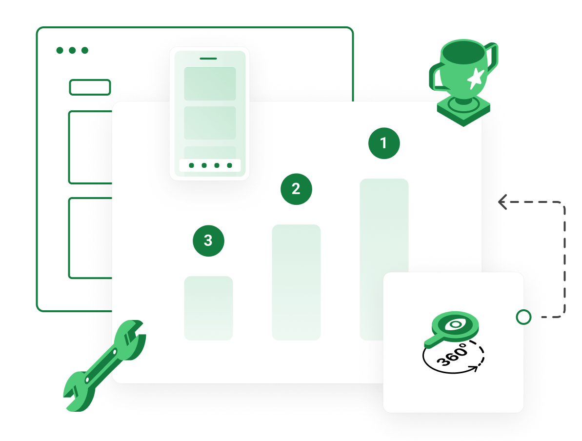 Monitor your search rankings with XOVI NOw's SEO rank tracke